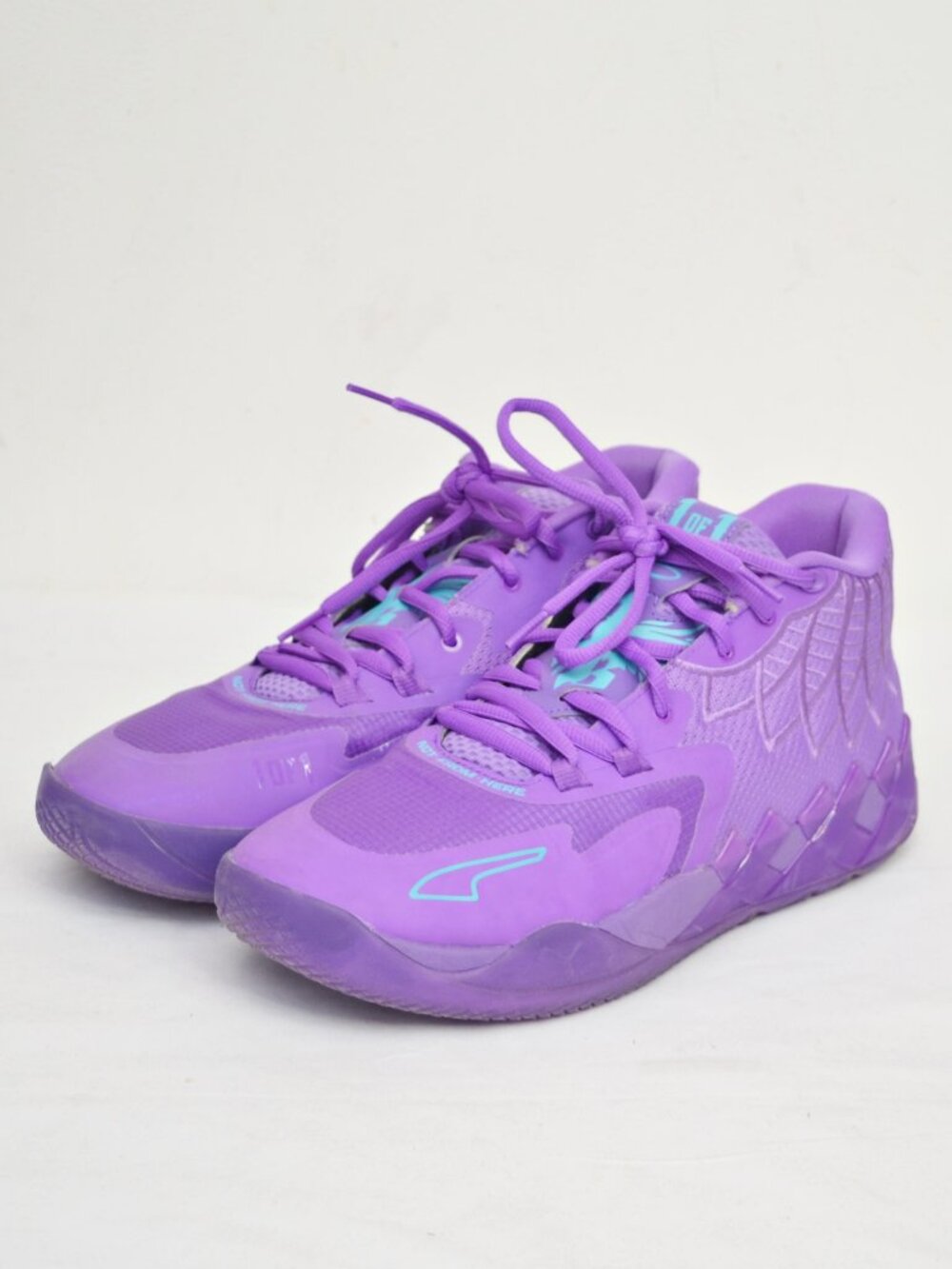 Puma MB.01 LaMelo Ball Queen City Basketball Shoes Pre Owned Size 12